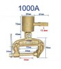 YQ0000182 Клемма заземления с вращающимся контактом 1000А