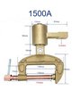 Клемма заземления с вращающимся контактом 1500А